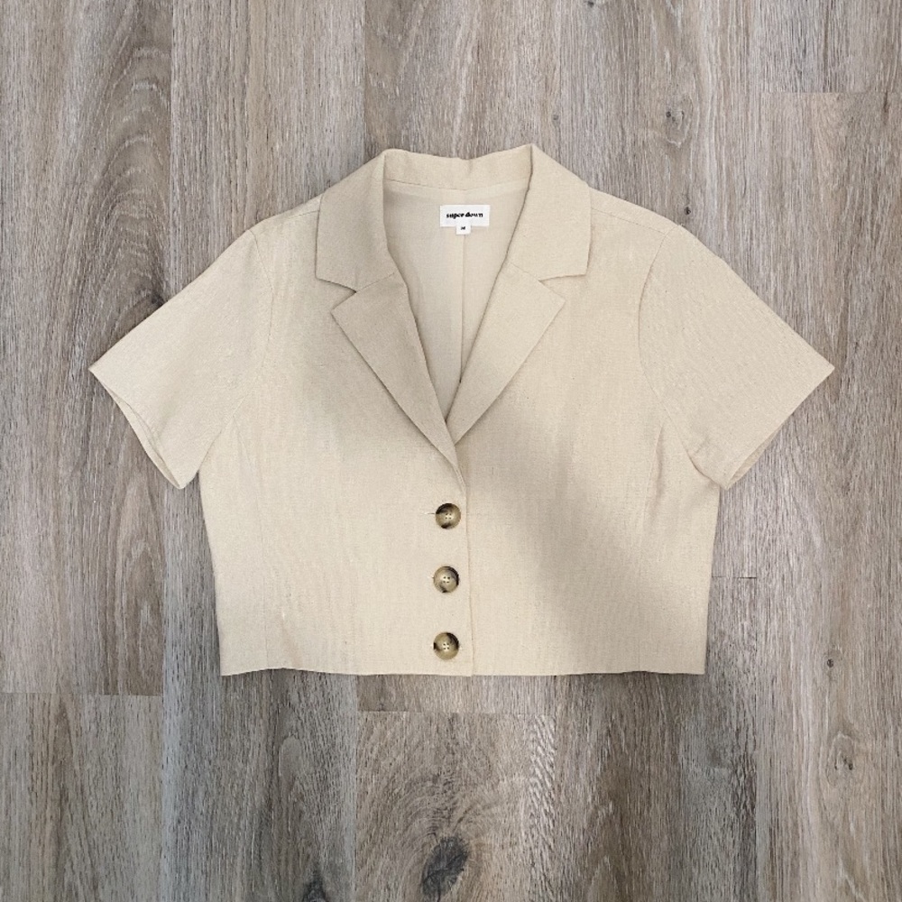 Superdown Crop Top